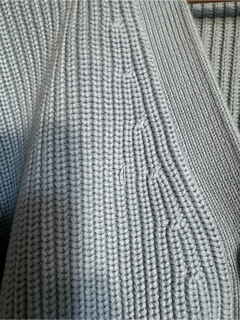 Quince Cotton Fisherman Boxy Cropped Cardigan - Picture 4 of 4